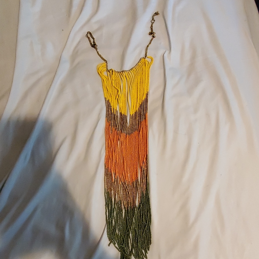 Long Spring Necklace